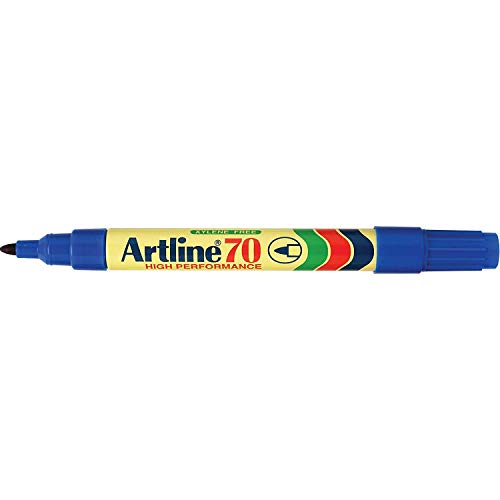 ARTLINE Marker "70", permanent dokumentenecht, konische Spitze, 1,5 mm, Blau, 3 Stück ARTLINE Marker "70", permanent dokumentenecht, konische Spitze, 1,5 mm, Blau, 3 Stück von Artline