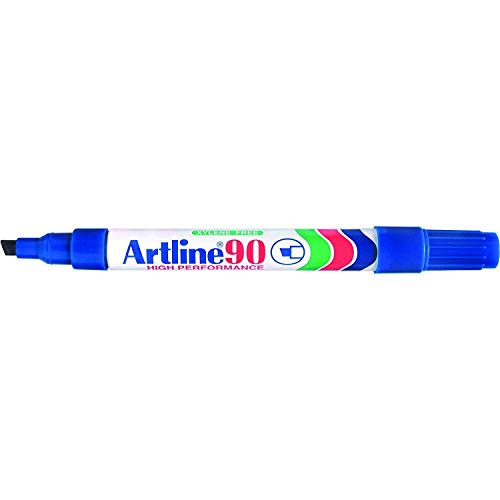ARTLINE Permanent-Marker "90", Permanent, Keilspitze, 2 & 5 mm, Blau, 6 Stück ARTLINE Permanent-Marker "90", Permanent, Keilspitze, 2 & 5 mm, Blau, 6 Stück von Artline