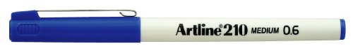 Artline 210 Marker, 0,6-mm-M-Rundspitze, Blau, 12 Stück Artline 210 Marker, 0,6-mm-M-Rundspitze, Blau, 12 Stück von Artline