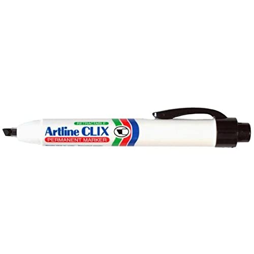 Artline EK93 mit nur einem Click zu schreiben Permanent Marker, schwarz von Artline