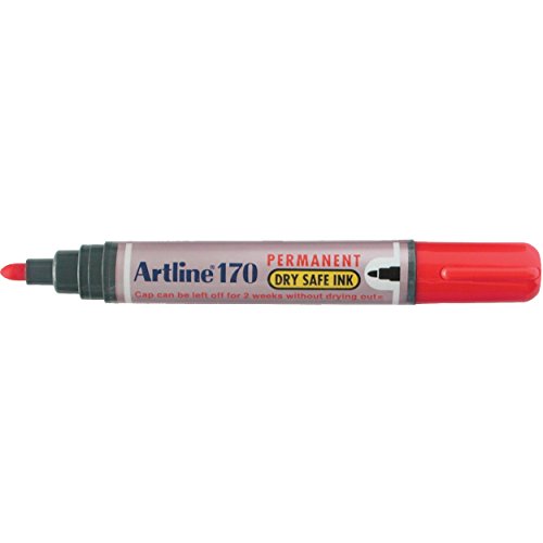 Artline Ek170 Medium Marker – Rot von Artline