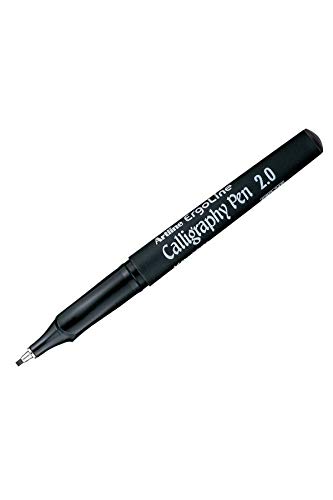 Artline Ergoline Kalligrafie-Marker – 2.0 mm schwarz von Artline