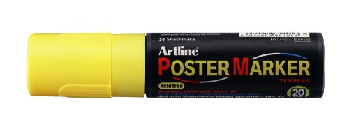 Artline Giant Poster Marker, 20 mm, Rosa/Gelb Artline Giant Poster Marker, 20 mm, Rosa/Gelb von Artline