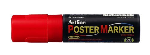 Artline Giant Poster Marker, 20 mm, rot rot Artline Giant Poster Marker, 20 mm, rot rot von Artline