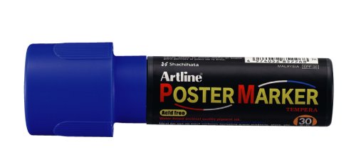 Artline Giant Poster Marker, 30 mm, Blau von Artline