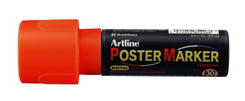 Artline Giant Poster Marker, fluoreszierendes Orange, 30 mm Artline Giant Poster Marker, fluoreszierendes Orange, 30 mm von Artline