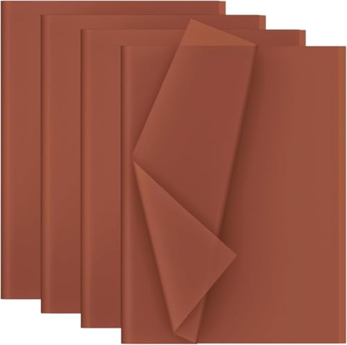 Artmaxx Seidenpapier Braun, 50 x 70 cm, 30 Blatt, hochwertiges Seidenpapier zum Basteln, Geschenkverpackungen, DIY-Projekte, ideal für Partydekorationen, Kunst und Papierhandwerk Artmaxx Seidenpapier Braun, 50 x 70 cm, 30 Blatt, hochwertiges Seidenpapier zum Basteln, Geschenkverpackungen, DIY-Projekte, ideal für Partydekorationen, Kunst und Papierhandwerk von Artmaxx