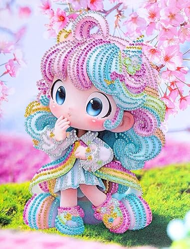 Artnanas Diamant Painting Bilder mit Komplettes Zubehör, 5d Diamond Painting set Klein 20x30cm, Malen Nach Zahlen Eigenes Bild - Eiscreme Puppe Artnanas Diamant Painting Bilder mit Komplettes Zubehör, 5d Diamond Painting set Klein 20x30cm, Malen Nach Zahlen Eigenes Bild - Eiscreme Puppe von Artnanas