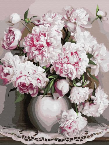 Artnapi Diamond Painting Set 5D DIY | Diamant Painting Bilder | Pfingstrosen Blumen 30x40 | Diamanten Gemälde Malen nach Zahlen | Diamant Mosaik für Haus Decor Artnapi Diamond Painting Set 5D DIY | Diamant Painting Bilder | Pfingstrosen Blumen 30x40 | Diamanten Gemälde Malen nach Zahlen | Diamant Mosaik für Haus Decor von Artnapi