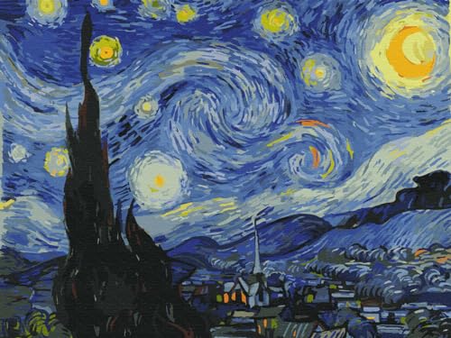 Artnapi Diamond Painting Set 5D DIY | Diamant Painting Bilder | Van Gogh Sternennacht 30x40 | Diamanten Gemälde Malen nach Zahlen | Diamant Mosaik für Haus Decor Artnapi Diamond Painting Set 5D DIY | Diamant Painting Bilder | Van Gogh Sternennacht 30x40 | Diamanten Gemälde Malen nach Zahlen | Diamant Mosaik für Haus Decor von Artnapi