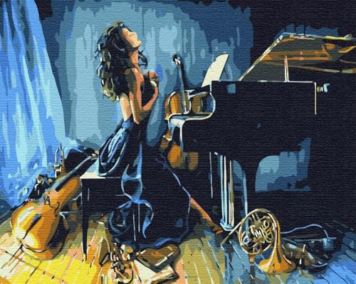 Artnapi Malen nach Zahlen Erwachsene mit Rahmen | DIY Handgemalt | Energie der Musik | Kit für Anfänger und Erwachsene | Set inklusive Acrylfarben & Pinsel | 40x50cm Leinwand | Ideal als Geschenk Artnapi Malen nach Zahlen Erwachsene mit Rahmen | DIY Handgemalt | Energie der Musik | Kit für Anfänger und Erwachsene | Set inklusive Acrylfarben & Pinsel | 40x50cm Leinwand | Ideal als Geschenk von Artnapi