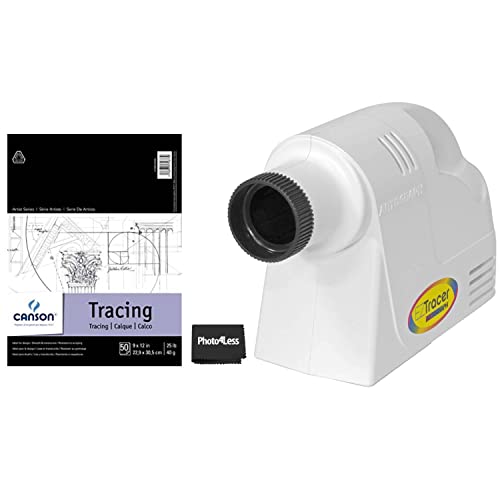 Artograph EZ Tracer blickdichter Kunstprojektor für Wand- oder Leinwandbild-Reproduktion | Canson Transparentpapier, 22,9 x 30,5 cm, 11,3 kg, 50 Blatt von Artograph