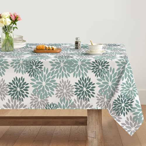 Artoid Mode Blumen Wasser Grün Dahlien Herbst Tischdecke 140x220 cm, Saisonnal Fall Fleckschutz Tischwäsche Küche Dekoration Urlaub Party Dekor Artoid Mode Blumen Wasser Grün Dahlien Herbst Tischdecke 140x220 cm, Saisonnal Fall Fleckschutz Tischwäsche Küche Dekoration Urlaub Party Dekor von Artoid Mode