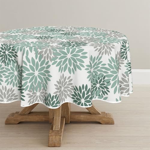 Artoid Mode Blumen Wasser Grün Dahlien Herbst Tischdecke Rund 140 cm, Saisonnal Fall Fleckschutz Tischwäsche Küche Dekoration Urlaub Party Dekor Artoid Mode Blumen Wasser Grün Dahlien Herbst Tischdecke Rund 140 cm, Saisonnal Fall Fleckschutz Tischwäsche Küche Dekoration Urlaub Party Dekor von Artoid Mode