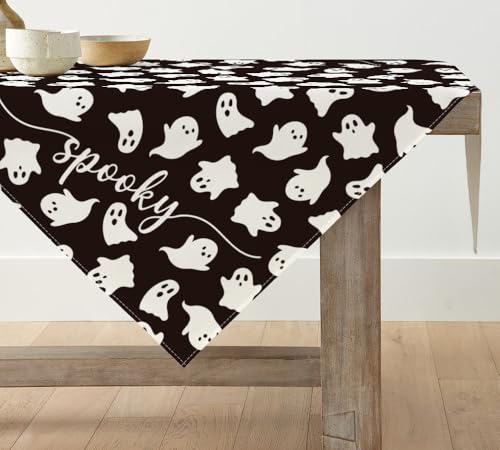Artoid Mode Geist Spooky Halloween Tischdecke, Saisonale Tischwäsche Küche Tisch Dekoration Drinnen Urlaub Party Dekor 85x85 cm Artoid Mode Geist Spooky Halloween Tischdecke, Saisonale Tischwäsche Küche Tisch Dekoration Drinnen Urlaub Party Dekor 85x85 cm von Artoid Mode