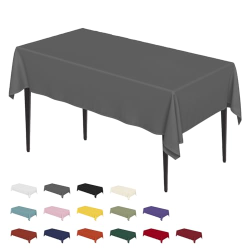 Artoid Mode Grau Fleckschutz Leinenoptik Tischdecke Eckig 140x110 cm, Leinendecke Tischtuch Abwaschbar Tischwäsche Küche Garten Urlaub Party Dekor Artoid Mode Grau Fleckschutz Leinenoptik Tischdecke Eckig 140x110 cm, Leinendecke Tischtuch Abwaschbar Tischwäsche Küche Garten Urlaub Party Dekor von Artoid Mode