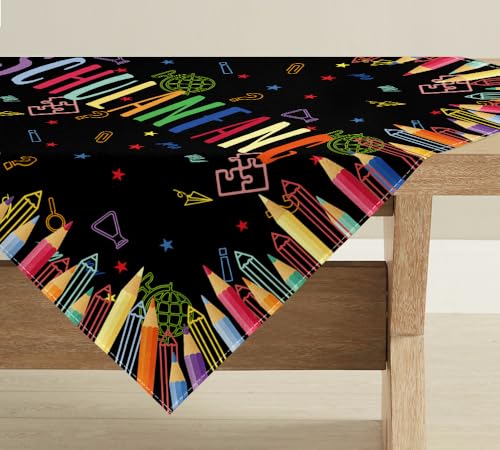 Artoid Mode Schwarz Schulanfang Schulkind Zuckertüten Tischwäsche, Saisonaler Küche Tisch Dekoration Drinnen Urlaub Party Dekor 85x85 cm Artoid Mode Schwarz Schulanfang Schulkind Zuckertüten Tischwäsche, Saisonaler Küche Tisch Dekoration Drinnen Urlaub Party Dekor 85x85 cm von Artoid Mode