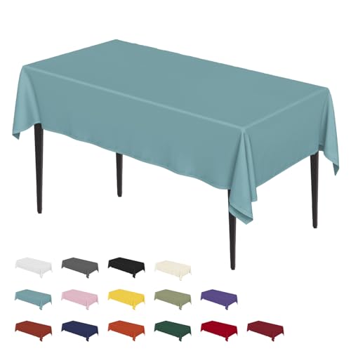 Artoid Mode Türkis Fleckschutz Leinenoptik Tischdecke Eckig 140x110 cm, Leinendecke Tischtuch Abwaschbar Tischwäsche Küche Garten Urlaub Party Dekor Artoid Mode Türkis Fleckschutz Leinenoptik Tischdecke Eckig 140x110 cm, Leinendecke Tischtuch Abwaschbar Tischwäsche Küche Garten Urlaub Party Dekor von Artoid Mode