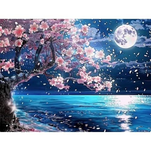 Arttoplus Diamond Painting Erwachsene Baum-Diamond Painting für Erwachsene Blumen,Landschaft 5D Diamant Painting Bilder Für Dekoration(30x40cm) von Arttoplus