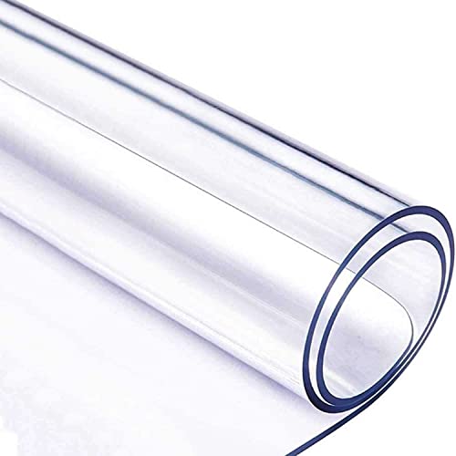 Artwelt Tischdecke Transparent Tischfolie 2.0 mm Glasklar Weiche Folie Wasserdicht Abwaschbar Tischschutz Folie Wunschmaß Tischschutzfolie |Premium Qualität Made in Germany| (100cm X 60cm) von Artwelt