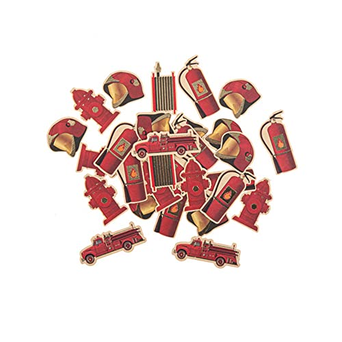 Artyfetes 100 Konfettis Feuerwehrkarton, 2,5 – 4,5 cm, Rot Artyfetes 100 Konfettis Feuerwehrkarton, 2,5 – 4,5 cm, Rot von Artyfetes