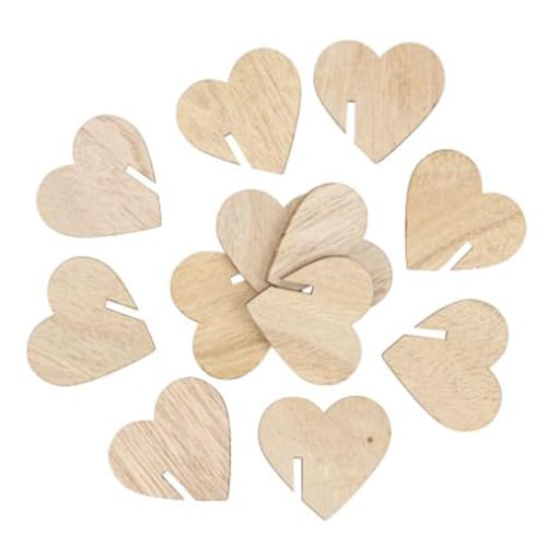 Artyfêtes Générique C?'UR Glasmarker, Holz, 4,5 x 4 cm, Natur, 12 Stück Artyfêtes Générique C?'UR Glasmarker, Holz, 4,5 x 4 cm, Natur, 12 Stück von Artyfêtes