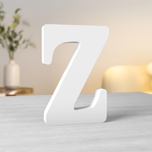 Aruatu 20,3 cm weiße Holzbuchstaben unlackierte Holzbuchstaben für Wanddekoration, dekorativer stehender Buchstabe große Buchstaben für Wanddekoration für Bastelprojekte zu Hause, Party-Projekte (Z) Aruatu 20,3 cm weiße Holzbuchstaben unlackierte Holzbuchstaben für Wanddekoration, dekorativer stehender Buchstabe große Buchstaben für Wanddekoration für Bastelprojekte zu Hause, Party-Projekte (Z) von Aruatu