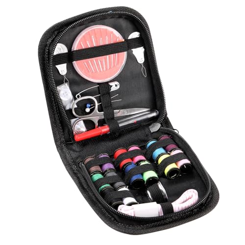 Aruicheng Nähset Reise Nähset Nadel und Faden Set 27er Nähzubehör Premium Reisenähset Sewing Kit für Anfänger, Erwachsenen, Zuhause, DIY und Reise Aruicheng Nähset Reise Nähset Nadel und Faden Set 27er Nähzubehör Premium Reisenähset Sewing Kit für Anfänger, Erwachsenen, Zuhause, DIY und Reise von Aruicheng