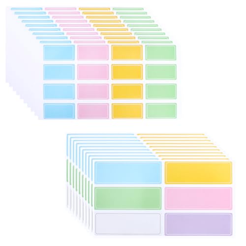 Namensaufkleber Namensschilder Selbstklebend für Kleidung Klebeetiketten Zum Beschriften Aufkleber Zum Beschriftungsetiketten Gefrieretiketten Namensetiketten für Schule Namen Aufkleber Name Stickers von Aruicheng