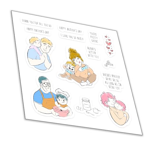2025 Neue Metall Schneiden Sterben Und klar Stempel Set, Für DIY Kunst Geburtstage Ostern Grußkarte Scrapbooking Handwerk Fotoalbum (M1762-stempel und Stanzformen Set) von Aruieys