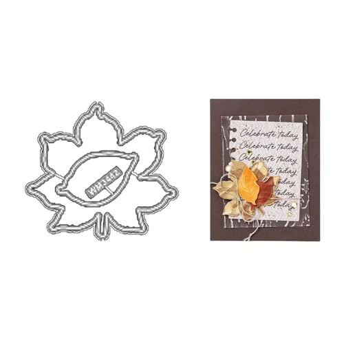 2025 Neue Weihnachtstag Klar Stempel Und Metall Schneiden Sterben Set, Für DIY Scrapbooking Handwerk Allerheiligen Geburtstag Grußkarte Feiertage (M3442-stempel und Stanzformen Set) von Aruieys