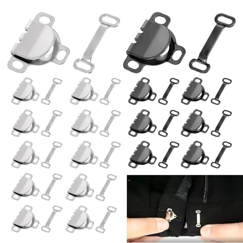 40 Sets 16 mm Nähhaken und Ösen Verschluss für Hosen Kleidung Rock Kleid BH Verschlüsse Nähen DIY Handwerk von Arvintas