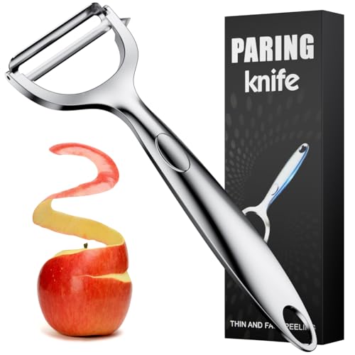 Arvoni Sparschäler, Spargelschäler Edelstahl, Kartoffelschäler mit Ultrascharfer Klinge und Ergonomischer Griff, Gemüseschäler Multifunktionaler Schäler Küche Potato Peeler zum Präzisen Schälen Arvoni Sparschäler, Spargelschäler Edelstahl, Kartoffelschäler mit Ultrascharfer Klinge und Ergonomischer Griff, Gemüseschäler Multifunktionaler Schäler Küche Potato Peeler zum Präzisen Schälen von Arvoni