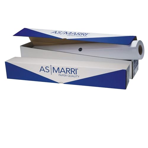 Plotterpapier Inkjet Mattweiß 610 mm x 50 m 90 g J.90S 7716 ASMarri von As/Marri
