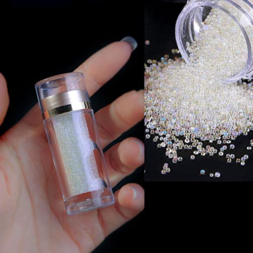 Asarly Nail Art Micro Caviar Perle, AB Rhinestons Asarly Nail Art Micro Caviar Perle, AB Rhinestons von Asarly