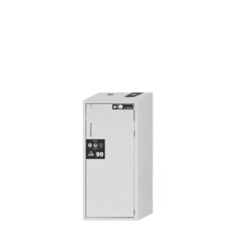 Asecos S-Classic-90 Sicherheitsschrank mit Flügeltür, Türfeststellanlage Türanschlag Rechts und Profilzylinderschließung, Lichtgrau, 596mm Breite, 616mm Tiefe, 1298mm Höhe Asecos S-Classic-90 Sicherheitsschrank mit Flügeltür, Türfeststellanlage Türanschlag Rechts und Profilzylinderschließung, Lichtgrau, 596mm Breite, 616mm Tiefe, 1298mm Höhe von Asecos