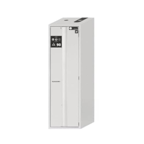 Asecos S-Phoenix-90 Sicherheitsschrank mit Falttür, Türfeststellanlage Türanschlag Rechts und Profilzylinderschließung, Lichtgrau, 596mm Breite, 749mm Tiefe, 1968mm Höhe Asecos S-Phoenix-90 Sicherheitsschrank mit Falttür, Türfeststellanlage Türanschlag Rechts und Profilzylinderschließung, Lichtgrau, 596mm Breite, 749mm Tiefe, 1968mm Höhe von Asecos