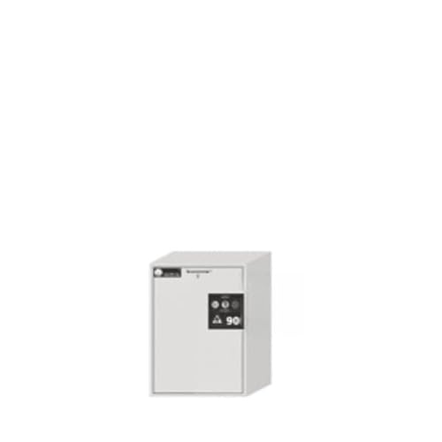 Asecos UB-S-90 Sicherheitsunterbauschrank mit Schublade, Zylinderschloss und Schließstandanzeige, Lichtgrau, 593mm Breite, 600mm Tiefe, 800mm Höhe Asecos UB-S-90 Sicherheitsunterbauschrank mit Schublade, Zylinderschloss und Schließstandanzeige, Lichtgrau, 593mm Breite, 600mm Tiefe, 800mm Höhe von Asecos