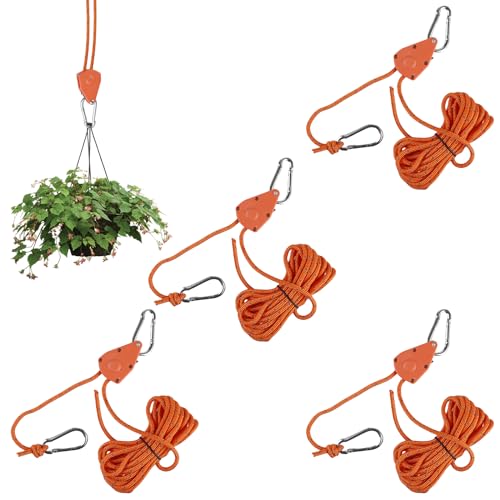 4 Stück 4M Reflektierend Abspannseile Seil, Duty Heavy Rope Seilratsche mit Haken und Spanner Einstelle, Wachsen Licht Ratchet Seil Pflanze Lampe Aufhänger Rope für Zelt Zeltplane Camping 4 Stück 4M Reflektierend Abspannseile Seil, Duty Heavy Rope Seilratsche mit Haken und Spanner Einstelle, Wachsen Licht Ratchet Seil Pflanze Lampe Aufhänger Rope für Zelt Zeltplane Camping von Asfrode