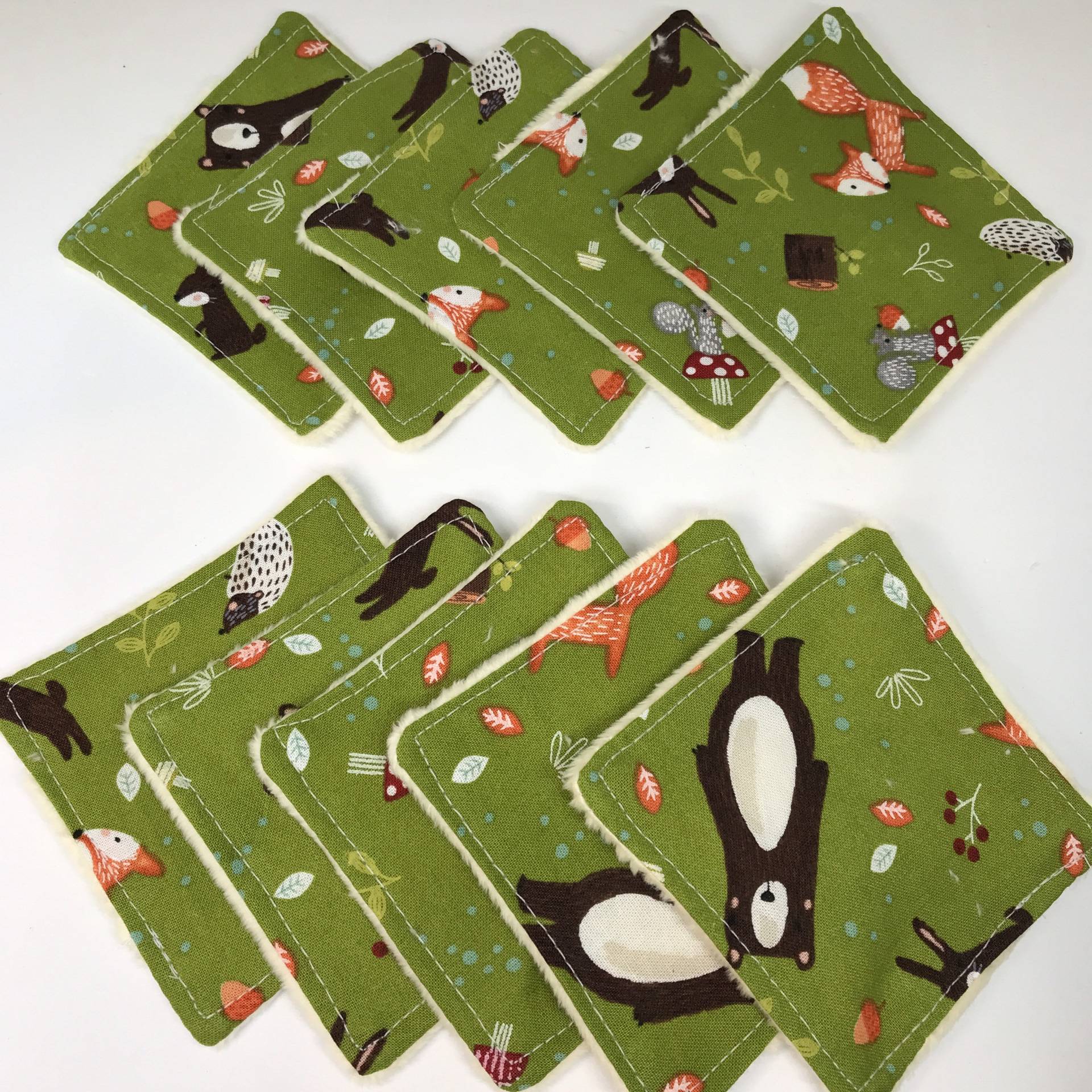 Wiederverwendbare Tücher, Make-Up, Pads, Öko, Waschbare Wattepads, Baby, Körperpflege, Make-Up-Entfernung, Grün, Schönheit, Zero Waste Wiederverwendbare Tücher, Make-Up, Pads, Öko, Waschbare Wattepads, Baby, Körperpflege, Make-Up-Entfernung, Grün, Schönheit, Zero Waste von AshgateCrafts