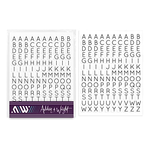 Ashton and Wright Alphabet-Buchstaben-Aufkleber, leicht abziehbar, 8 x 8 mm, 260 Stück Ashton and Wright Alphabet-Buchstaben-Aufkleber, leicht abziehbar, 8 x 8 mm, 260 Stück von Ashton and Wright