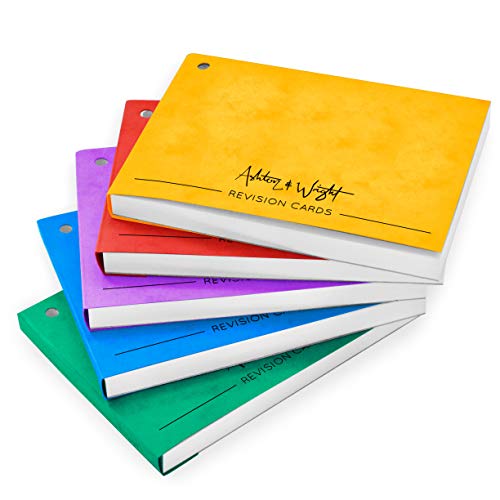 Ashton and Wright Revisionskartenbuch – Karteikarten – gummierter Rücken – 14,9 x 10,8 cm – 50 Blatt – meliertes Cover – 1 von jeder Farbe – 5 Stück Ashton and Wright Revisionskartenbuch – Karteikarten – gummierter Rücken – 14,9 x 10,8 cm – 50 Blatt – meliertes Cover – 1 von jeder Farbe – 5 Stück von Ashton and Wright