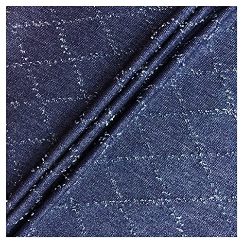 Gewaschener Denim Jeans Stoff Meterware 100% Baumwolle 170cm Breiter Jeansstoff. Nicht Dehnbar für Jeans, Kostüme, Näharbeiten, Taschen(Color:Dunkelblau) von Ashtray-Hu