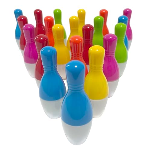 Ashuxxn 24 Stück Bowling Rollerball Stifte Bowling-Kugelschreiber Kreativer Cartoon Einziehbarer Bowling-Kugelschreiber Cartoon Einziehbarer Kugelschreiber für Studenten, Schreibwaren, Schulbedarf von Ashuxxn