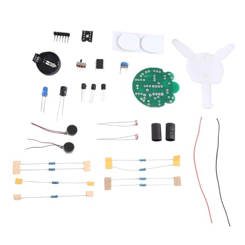 Asinfter Light Sensitive Firefly Mobile Robot Soldering Kit Tail Breathing Light Fun Electronic Fabrication Circuit Board Module Easy to Use von Asinfter