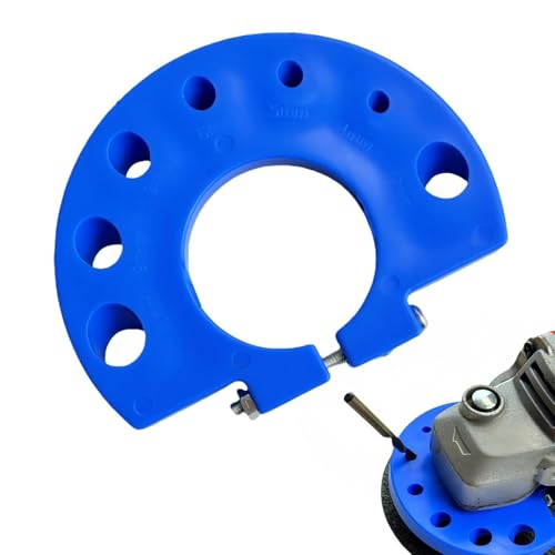 Bohrer Schleifen Vorrichtung,Winkelmühle Bohrer Bitschärfer,Mehrzweck-Bohrer-Schleifmaschine,Effiziente Resharpening Tool,zum Schleifen 3 bis 12 mm Drill Bits,Blau von Asitanie