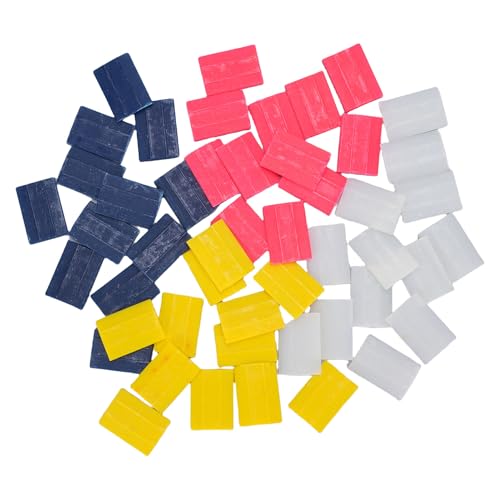 Asixxsix 50 Blech Schneiderkreide, Nähen von Stoffkreide mit 4 Farben Zum Säumen, Handwerk, Quilten, Waschmarker, Geeignet für die Meisten Stoffe, Schneiderei, Schuhmacherei Geeignet Asixxsix 50 Blech Schneiderkreide, Nähen von Stoffkreide mit 4 Farben Zum Säumen, Handwerk, Quilten, Waschmarker, Geeignet für die Meisten Stoffe, Schneiderei, Schuhmacherei Geeignet von Asixxsix