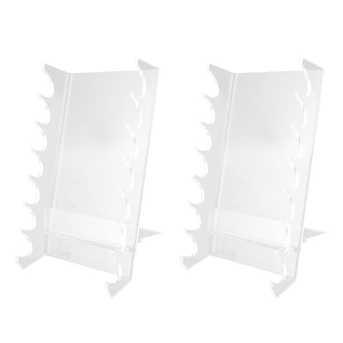 Asixxsix Acryl -Make -up -Bürstenhalter, 2PCS -Acryl -Stifthalter -Display -Stand 6.3x3.4x4,4 Zoll Clear Make -up -Bürgerbänder Organizer -Halter für Home School Office Asixxsix Acryl -Make -up -Bürstenhalter, 2PCS -Acryl -Stifthalter -Display -Stand 6.3x3.4x4,4 Zoll Clear Make -up -Bürgerbänder Organizer -Halter für Home School Office von Asixxsix