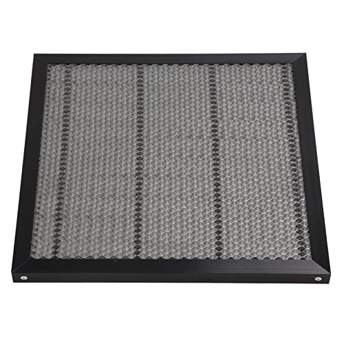 Asixxsix Honeycomb Arbeitstisch, 400x400mm schnelle Wärmeableitung Honeycomb Laser Bett Aluminiumlegierung Honeycomb Arbeitsplatte für Lasergravierer, CO2-Gravierer Schneidmaschine von Asixxsix