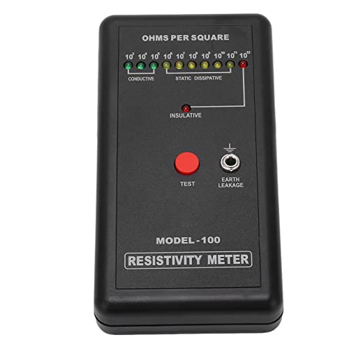 Asixxsix Oberflächenwiderstandstester MM810 ECHTEFEFKTIV-Premium-DigitalMultimeter. Messene Sie AC/DC-Spannung, Strom, Frequenz, Kapazität, Arebeitszyklus von Asixxsix